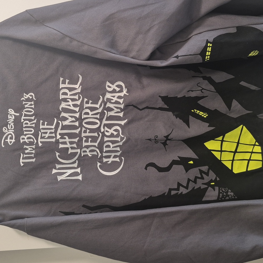 Gray Jacket with Artistic Design DISNEY  MENS XL - Picture 5 of 6